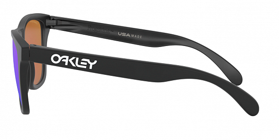 Очки Oakley Frogskins Matte Black/Prizm Violet - Фото 4 большая