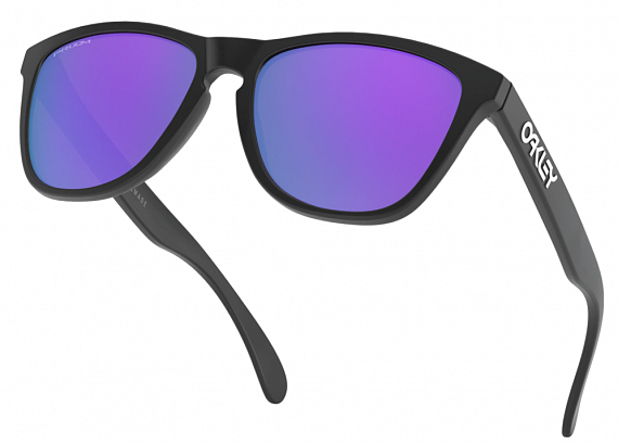Очки Oakley Frogskins Matte Black/Prizm Violet - Фото 5 большая