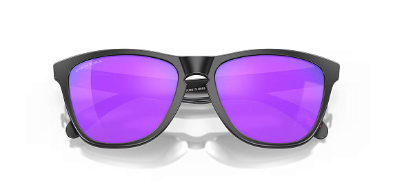 Очки Oakley Frogskins Matte Black/Prizm Violet - Фото 5 большая