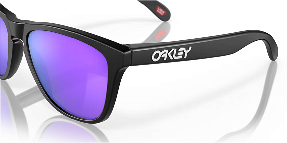 Очки Oakley Frogskins Matte Black/Prizm Violet - Фото 6 большая