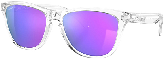 Очки Oakley Frogskins Polished Clear/Prizm Violet - Фото 1 большая