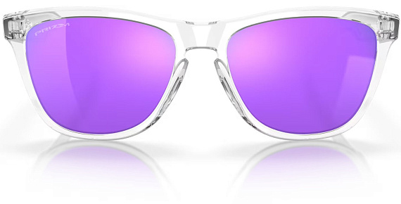 Очки Oakley Frogskins Polished Clear/Prizm Violet - Фото 2 большая