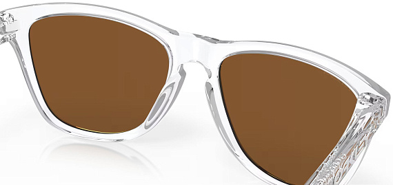 Очки Oakley Frogskins Polished Clear/Prizm Violet - Фото 7 большая