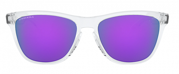 Очки Oakley Frogskins Polished Clear/Prizm Violet - Фото 2 большая