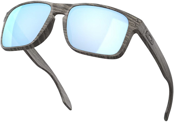 Очки Oakley Holbrook Woodgrain/Prizm Deep H2O Polarized - Фото 7 большая