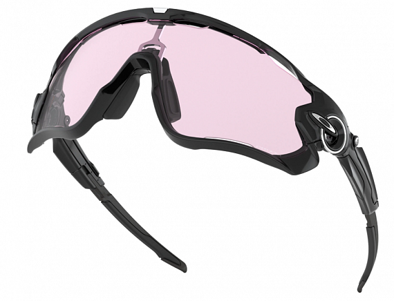 Очки Oakley Jawbreaker Polished Black/Prizm Low Light - Фото 5 большая