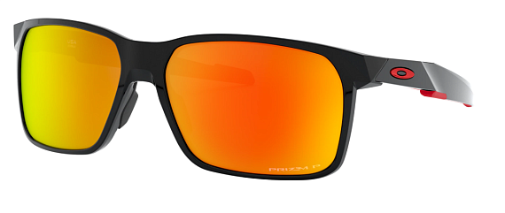 Очки Oakley Portal X Polished Black/Prizm Ruby Polarized - Фото 1 большая