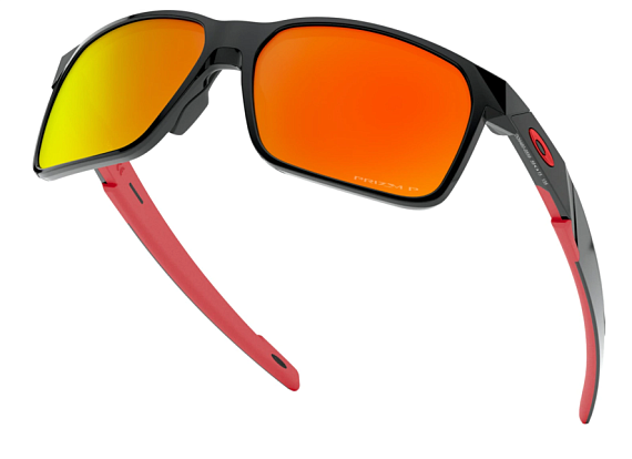 Очки Oakley Portal X Polished Black/Prizm Ruby Polarized - Фото 5 большая