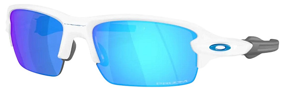 Очки Oakley Flak 2.0 Prizm Sapphire/Polished White - Фото 1 большая