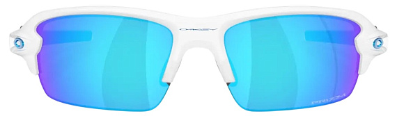 Очки Oakley Flak 2.0 Prizm Sapphire/Polished White - Фото 2 большая