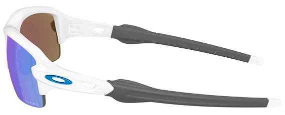 Очки Oakley Flak 2.0 Prizm Sapphire/Polished White - Фото 3 большая