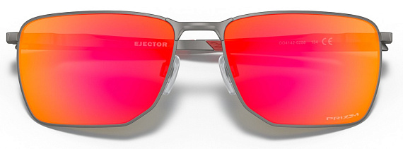 Очки Oakley Ejector Matte Gunmetal/Prizm Ruby - Фото 5 большая