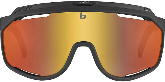 Очки Bolle Chronoshield Matte Black/Phantom Brown Red - Фото 2 большая