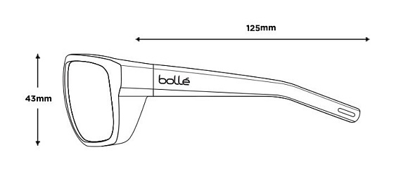 Очки Bolle Vulture Matte Black/Phantom - Фото 6 большая