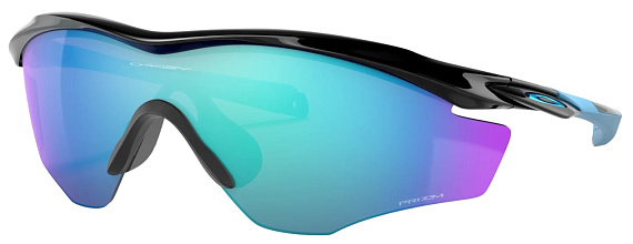 Очки Oakley M2 Frame XL Polished Black/Prizm Sapphire - Фото 1 большая