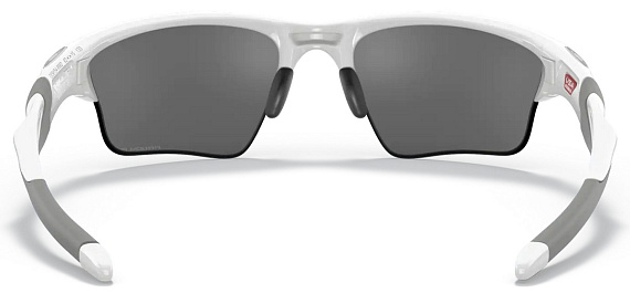 Очки Oakley Half Jacket 2.0 XL Polished White/Prizm Black Polarized - Фото 4 большая