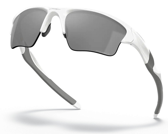 Очки Oakley Half Jacket 2.0 XL Polished White/Prizm Black Polarized - Фото 5 большая