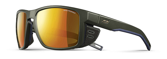 Очки Julbo Shield Army/Blue/Brass/Spectron 3 CF - Фото 1 большая