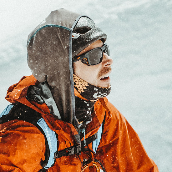 Очки Julbo Shield Reactiv 2-4 Polar Dark Blue/Orange - Фото 3 большая