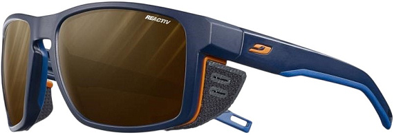 Очки Julbo Shield Reactiv 2-4 Polar Dark Blue/Orange - Фото 1 большая