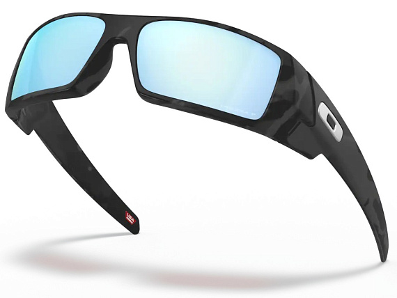 Очки Oakley Gascan Matte Black Camo/Prizm Deep Water Polarized - Фото 2 большая