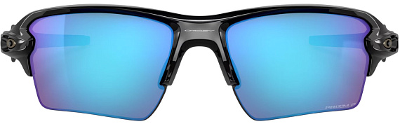 Очки Oakley Flak 2.0 Xl Polished Black/Prizm Sapphire Polarized - Фото 3 большая