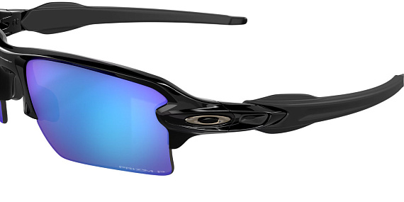 Очки Oakley Flak 2.0 Xl Polished Black/Prizm Sapphire Polarized - Фото 6 большая