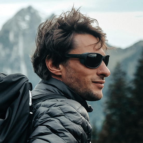 Очки Julbo Montebianco 2 Black/ Grey Reactiv 2-4 Polar - Фото 4 большая