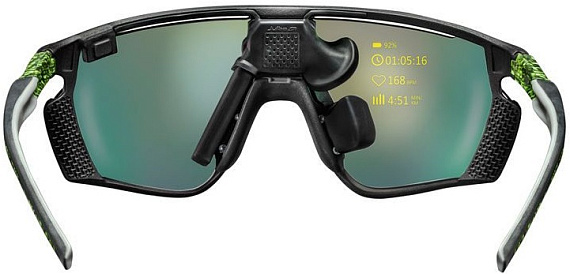 Очки Julbo Evad-1 Black/Yellow Reactiv Performance 1-3 - Фото 3 большая