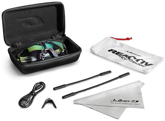 Очки Julbo Evad-1 Black/Yellow Reactiv Performance 1-3 - Фото 5 большая