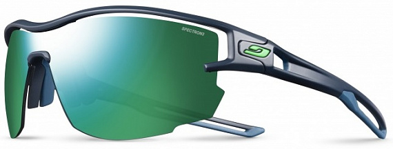 Очки Julbo Aero Dark Blue/Blue/Green/Spectron 3Cf - Фото 1 большая