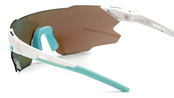 Очки Northug Silver Performance Standard White/Mint - Фото 7 большая