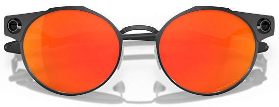 Очки Oakley Deadbolt Satin Black/Prizm Ruby Polarized - Фото 6 большая