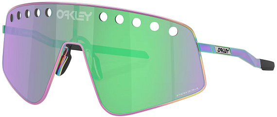 Очки Oakley Sutro Ti Sweep Polished Oil Slick/Prizm Road Jade - Фото 1 большая