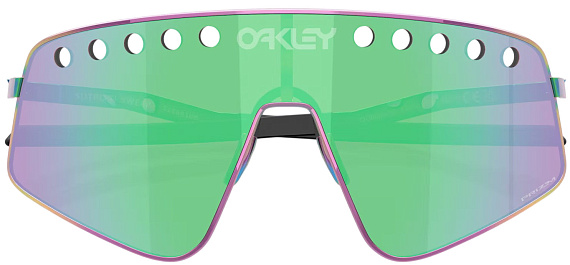 Очки Oakley Sutro Ti Sweep Polished Oil Slick/Prizm Road Jade - Фото 5 большая