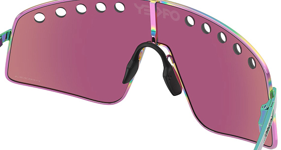 Очки Oakley Sutro Ti Sweep Polished Oil Slick/Prizm Road Jade - Фото 7 большая