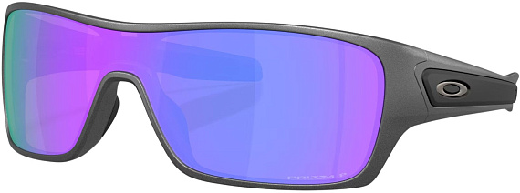 Очки Oakley Turbine Rotor Matte Steel/Prizm Violet Polar - Фото 1 большая