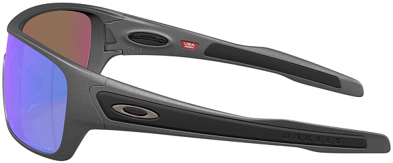 Очки Oakley Turbine Rotor Matte Steel/Prizm Violet Polar - Фото 3 большая