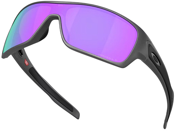 Очки Oakley Turbine Rotor Matte Steel/Prizm Violet Polar - Фото 4 большая