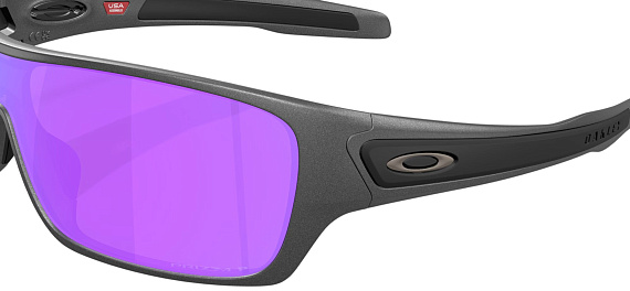 Очки Oakley Turbine Rotor Matte Steel/Prizm Violet Polar - Фото 6 большая