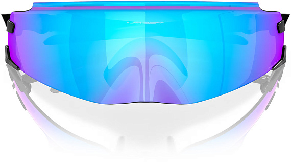 Очки Oakley Kato Polished Black/Prizm Sapphire - Фото 5 большая