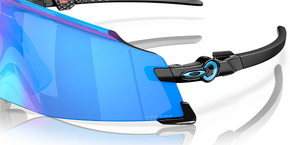 Очки Oakley Kato Polished Black/Prizm Sapphire - Фото 6 большая