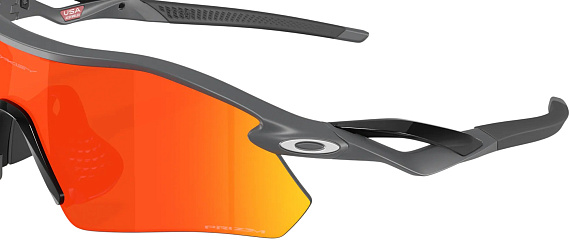 Очки Oakley Radar Plate Matte Carbon/Prizm Ruby - Фото 6 большая