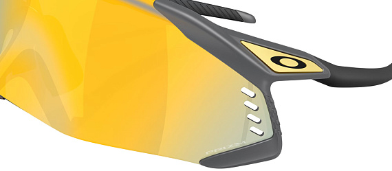 Очки Oakley Velo Kato Matte Carbon/Prizm 24K - Фото 6 большая