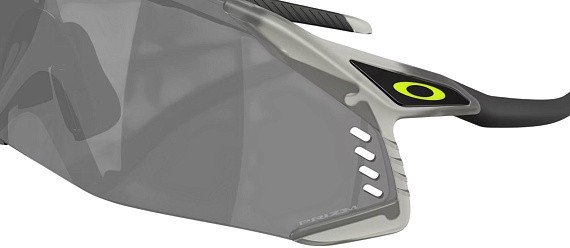 Очки Oakley Velo Kato Matte Grey Ink/Prizm Black - Фото 6 большая