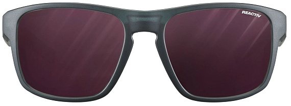 Очки Julbo Shield М Black Translucent/Blue/White Reactiv 0-4 Hc - Фото 3 большая