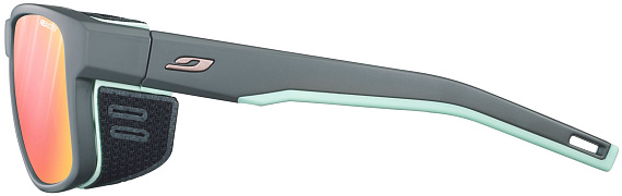 Очки Julbo Shield М Reactiv Glare Control 1-3 Polarized Dark Gray/Pastel Green - Фото 2 большая