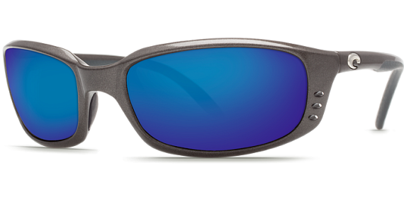 Очки Costa Brine 580 GLS Gunmetal/Blue Mirror - Фото 1 большая