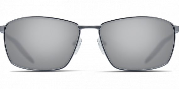 Очки Costa Turret 580 P Matte Silver + Translucent Grey/Orange/Gray Silver Mirror 580P - Фото 2 большая