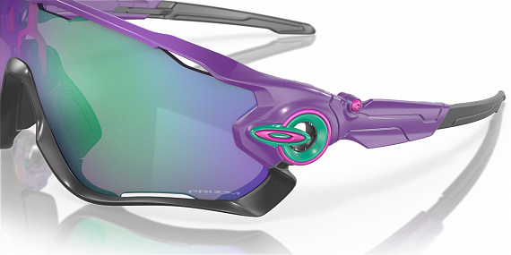 Очки Oakley Jawbreaker Shift Collection Matte Electric Purple/Prizm Jade - Фото 3 большая